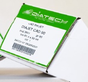 Carta Inkjet plotter - 914 mm x 50 mt - 90 gr - Diatecx Foto prodotto